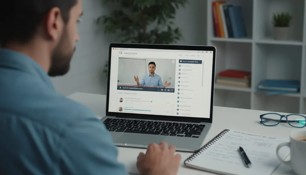 Online skill development course