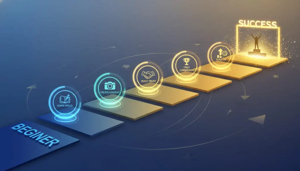 journey/roadmap from beginner to success