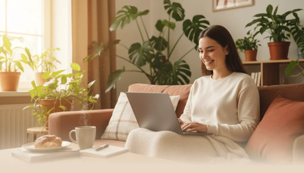 Beginner smiling while doing data entry work from home on laptop2. Short URL:
startearnersonline.com/data-entry-beginners-guide3. Title with Sentiment:
The Easiest Data Entry Skills Beginners Need to Start Earning Online from Home in 20264. Thumbnail Prompt Text:A bold YouTube/blog thumbnail with bright orange-red gradient background (#F05A00 to #C83A00), scattered golden triangle shapes across the background, large bold white 3D text on the left side reading "DATA ENTRY" on the first line and "FROM HOME" on the second line with dark orange shadow/stroke, a yellow rectangular badge below reading "2026" in dark bold text, a dark navy blue wide badge below that reading "$ START WITH $0" in yellow bold text, on the right side a smiling young man in a light blue shirt pointing left toward the text, AI-generated realistic style, high energy, professional thumbnail design, 1280x720 resolution
Sonnet 4.6