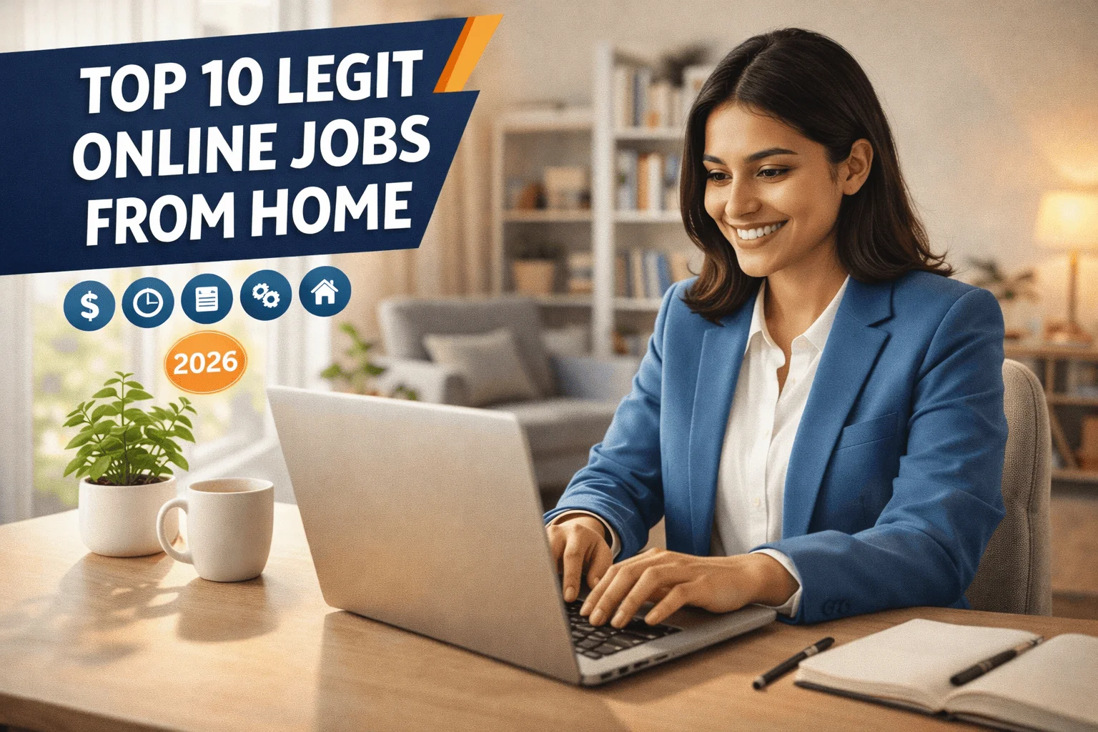 Top 10 Legit Online Jobs You Can Do From Home in 2026 (Beginner’s Guide)