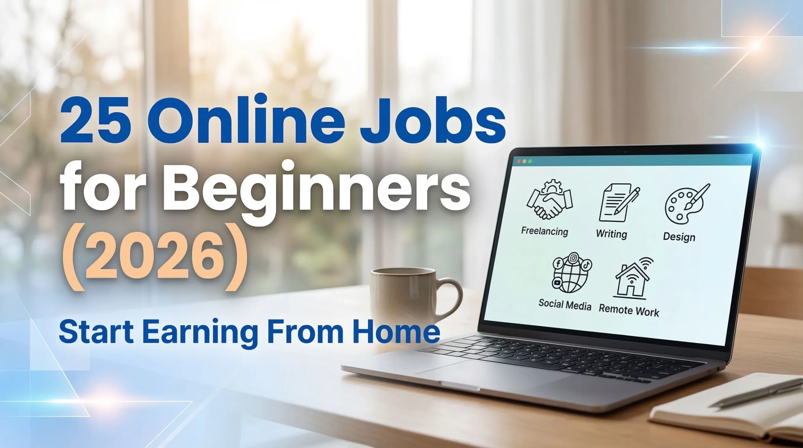 25 Online Jobs That Pay Beginners in 2026