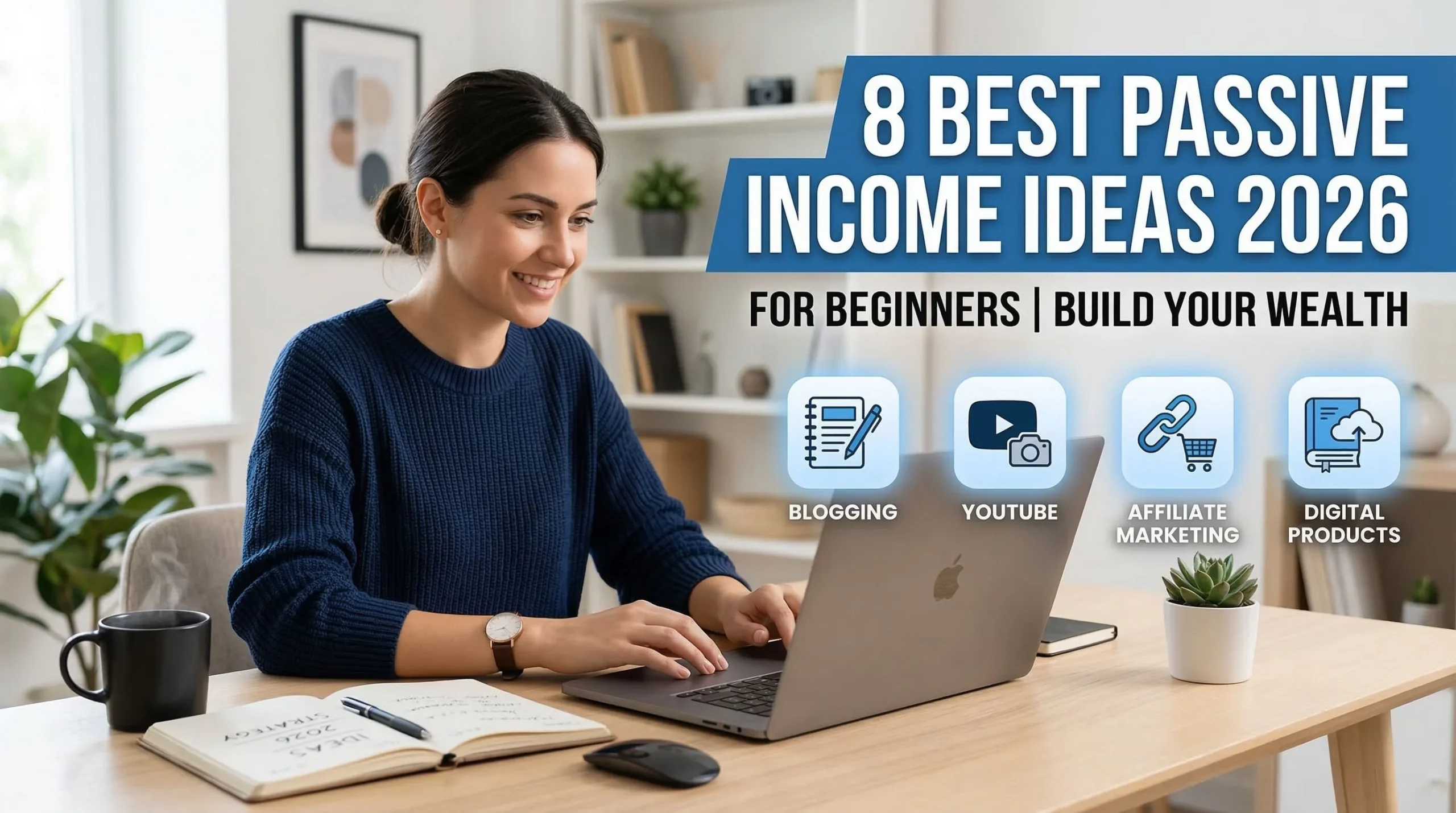 8 Passive Income Ideas For Beginners 2026